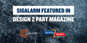 Sigalarm Featured in Design 2 Part Magazine